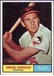 1961 Topps Baseball Cards      010      Brooks Robinson
